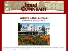 Tablet Screenshot of clphotelconneaut.com